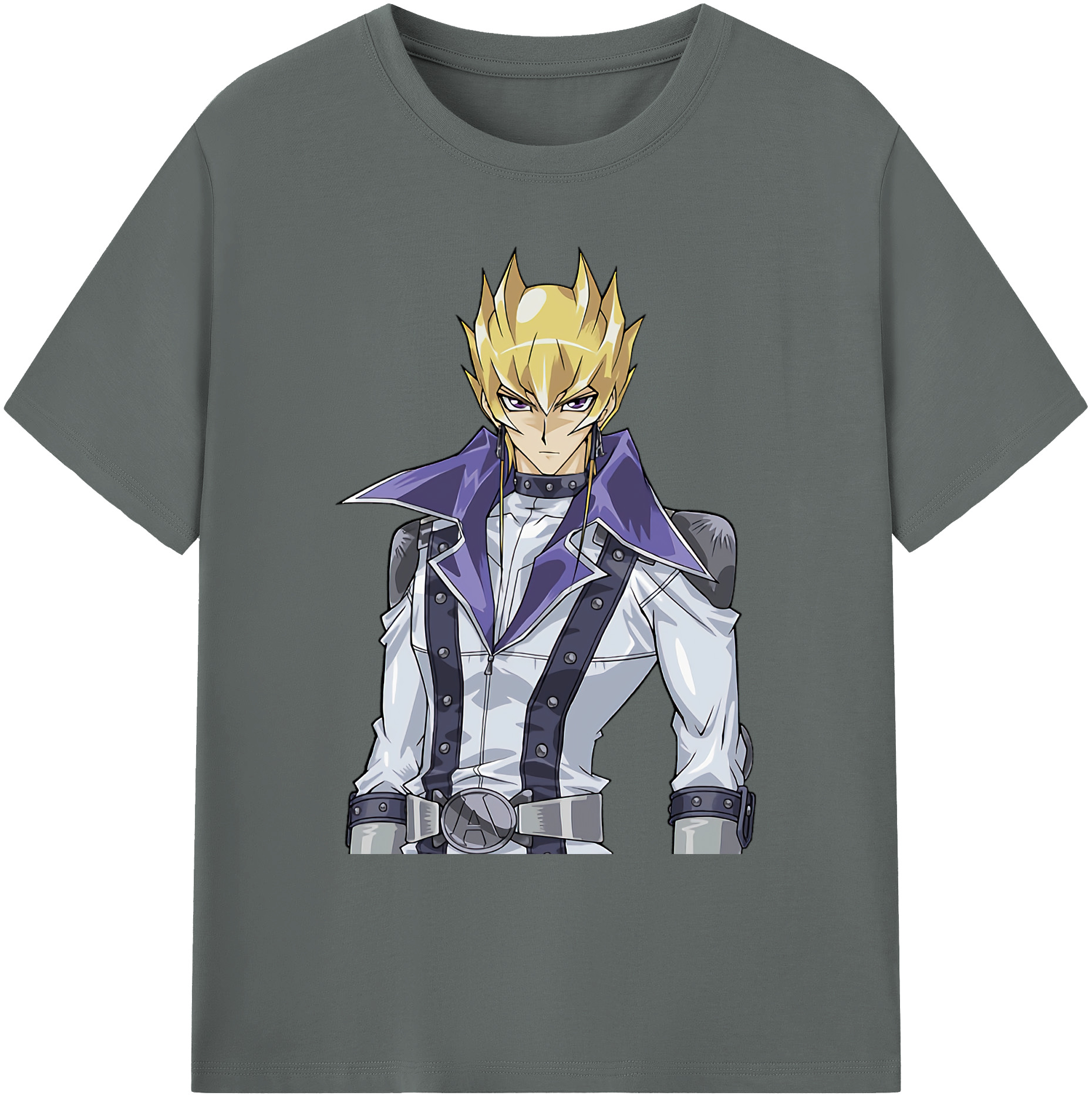（画像用） 遊☆戯☆王 Yu-Gi-Oh! 綿100％ メンズ半袖Tシャツ｜肌触りやわらか＆通気性